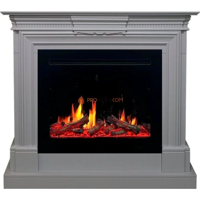 Каминокомплект Royal Flame Chelsea - Grey с очагом 5D V-ART 25