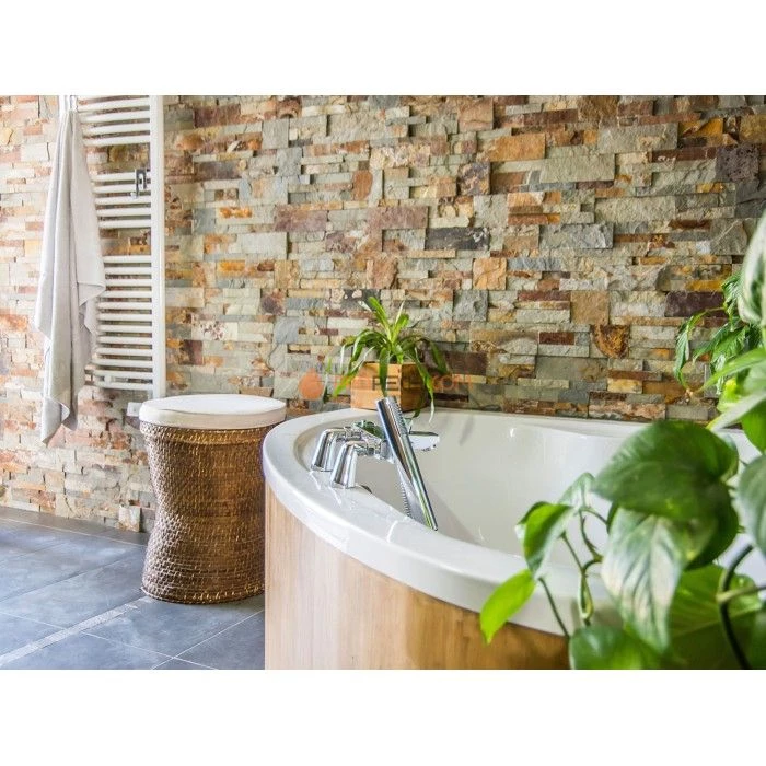 Панель Модерн Сланец Мультиколор (350х180мм) упак. (6шт/0,378м2)