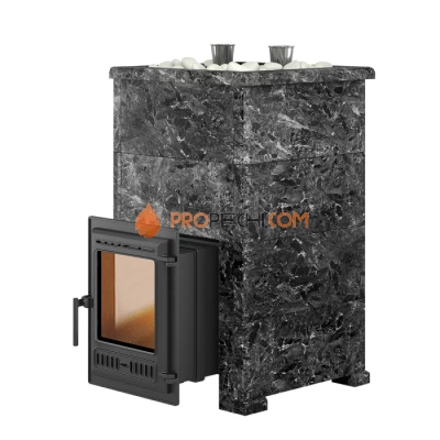 Чугунная печь для бани Эверест Steam Master 38 Пироксенит, S-40