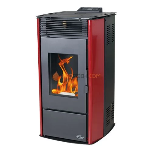 Печь-камин Tim Sistem Rittium 14 (11кВт) бордо