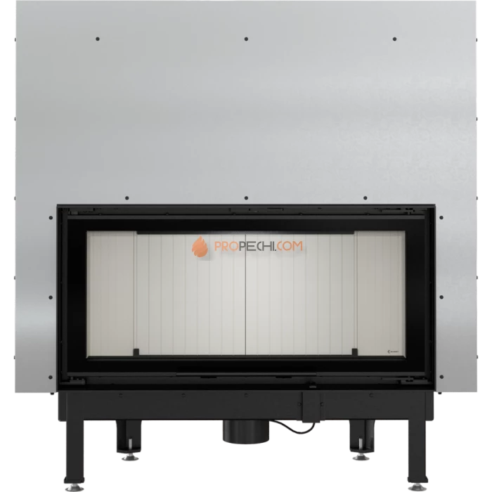 Каминная топка стальная Kratki NADIA/14/G (гильотина) (14 кВт)