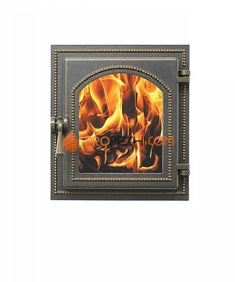 Дверка каминная ВЕЗУВИЙ 220 (Бронза)