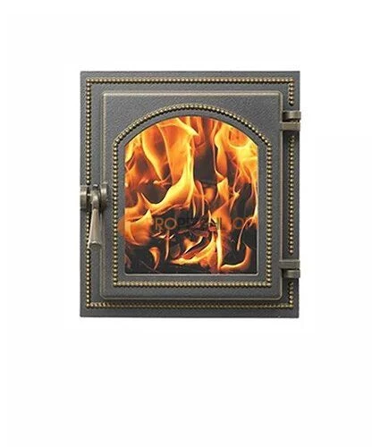 Дверка каминная ВЕЗУВИЙ 220 (Бронза)