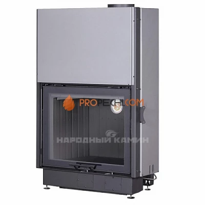 ВЕГА 800PB подовое горение принтинг черный шамот