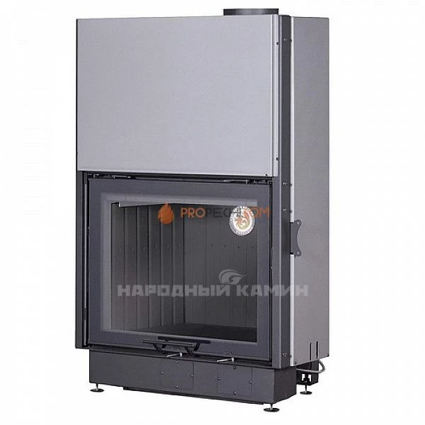 ВЕГА 800PB подовое горение принтинг черный шамот