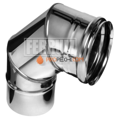 Колено угол 90°, толщина 0,8 мм, Ø110