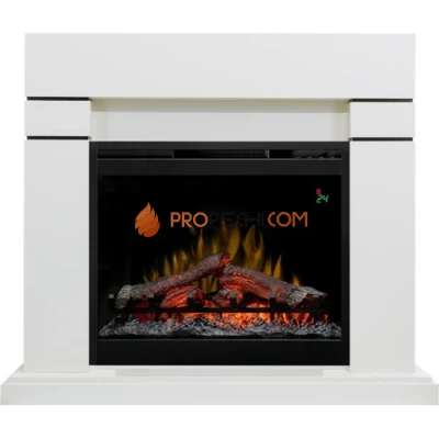 Каминокомплект Dimplex Lindos - Белый (Высота 985мм) с очагом Symphony 26 inch DF2624L-INT