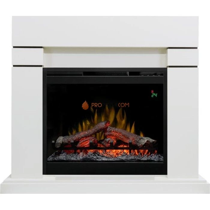 Каминокомплект Dimplex Lindos - Белый (Высота 985мм) с очагом Symphony 26 inch DF2624L-INT