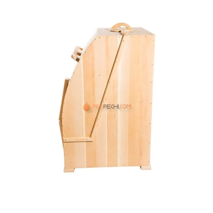 Фитобочка квадратная НКЗ PREMIUM из кедра, 130x84x84 см / 40 мм