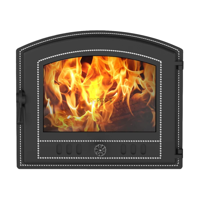 Каминная дверца Везувий 224 (антрацит)