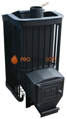 Печь банная Варвара Терма-Каменка, удлиненная топка