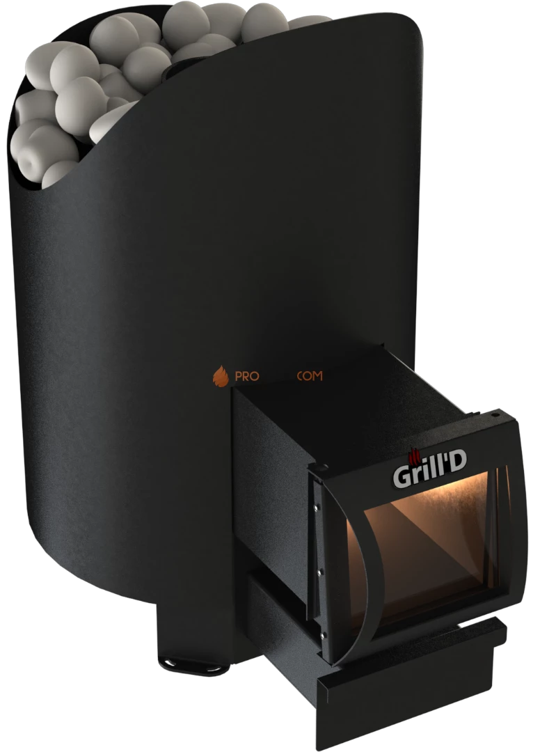 Банная печь Grill'D Aurora 160 Long (дверца со стеклом)