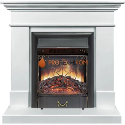 Каминокомплект Royal Flame California SFT - Белый с очагом Majestic FX Black