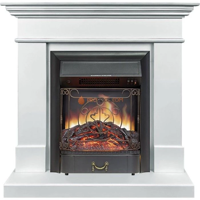 Каминокомплект Royal Flame California SFT - Белый с очагом Majestic FX Black