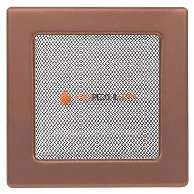 Вентиляционная решетка Kratki 17х17 медь гальванизированная