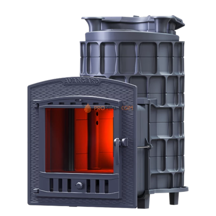 Чугунная печь для бани Гефест Авангард ЗК 30П2