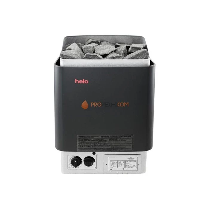 Электрическая печь Helo CUP 80 D под выносной пульт (8 кВт, цвет графит) + FCU1000
