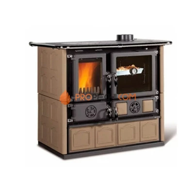 Печь-камин La Nordica Rosa 4.0 Maiolica Tortora