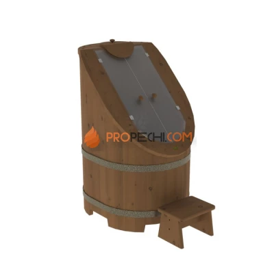 Фитобочка BentWood из кедра со стеклом Стандарт Орех