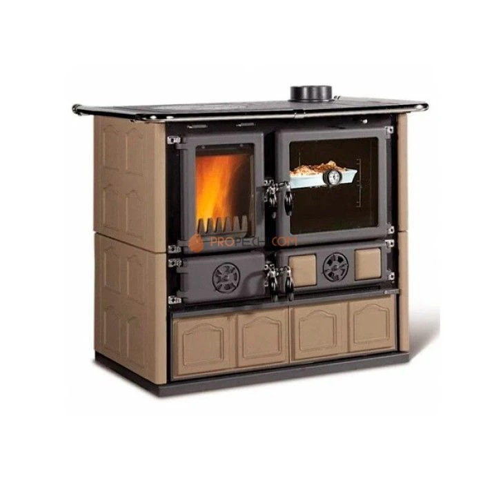 Печь-камин La Nordica Rosa 4.0 Maiolica Tortora