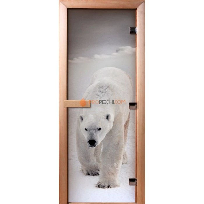Дверь для бани DoorWood Фотопечать А062, 2000x600 мм