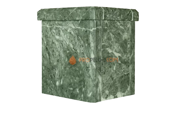 Облицовка на трубу Президент Змеевик Гефест 25/ЗК 25 130х290, 1 ярус, под шибер