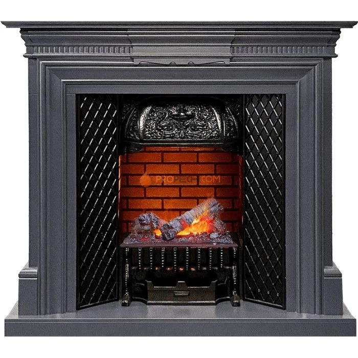 Каминокомплект Dimplex Chelsea - Серый графит с очагом Cassette 400 NH