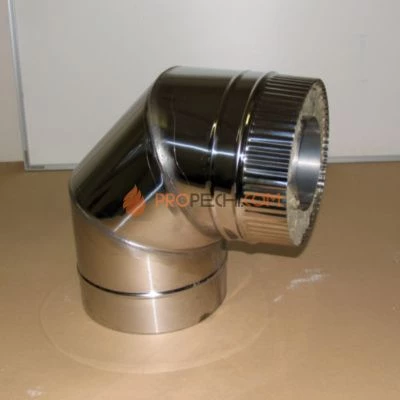 Отвод 90гр. D=250\350 Sвнутр.=1.0 aisi 321-нерж. ФлюГранд