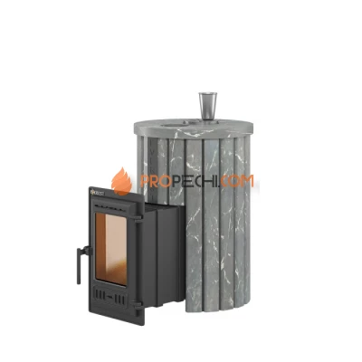 Чугунная печь для бани Эверест Steam Master 18 Ламель Талькохлорит, S-20