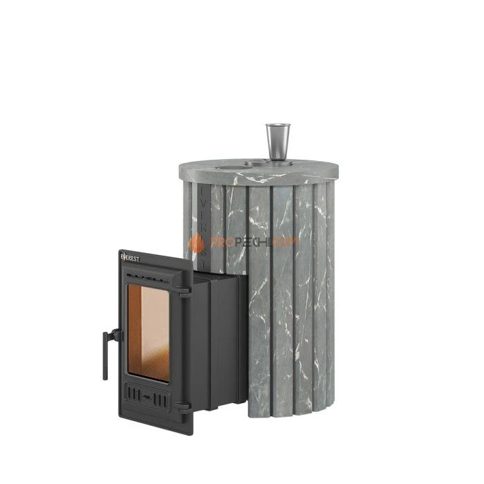 Чугунная печь для бани Эверест Steam Master 18 Ламель Талькохлорит, S-20