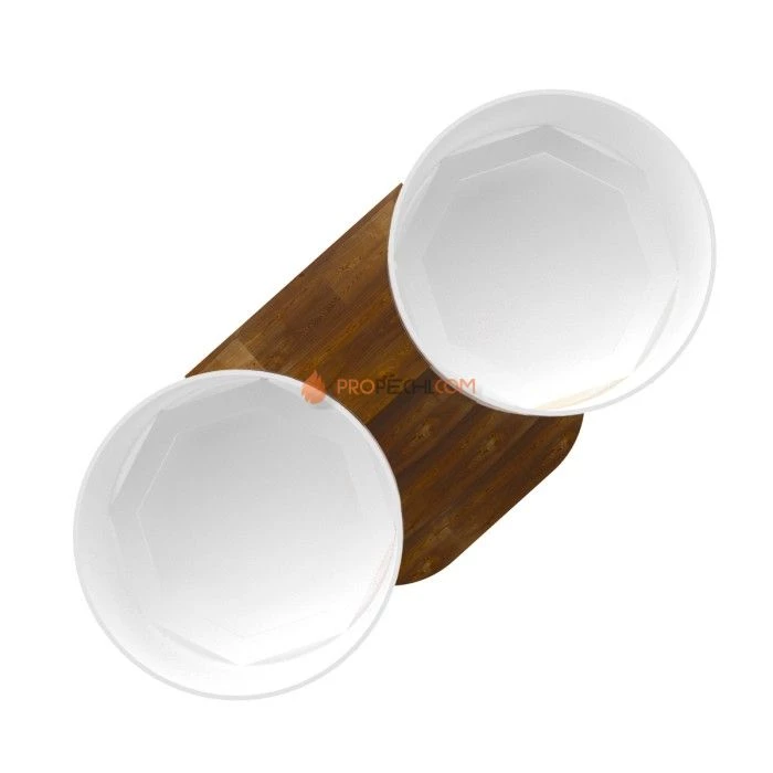 Подиум BentWood на 2 купели D 2,1 СЛ мореный