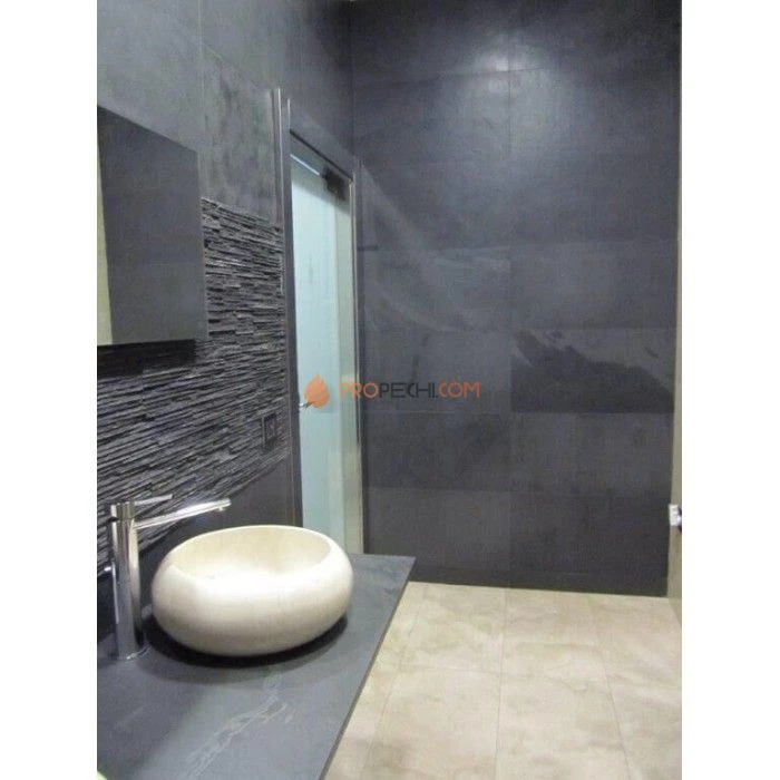 Панель Черный сланец натуральный скол (600х300мм) упак. (6шт/1,08м2)