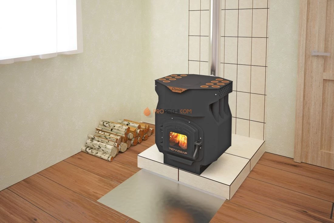Печь отопительная Теплодар Топ Драйв 250