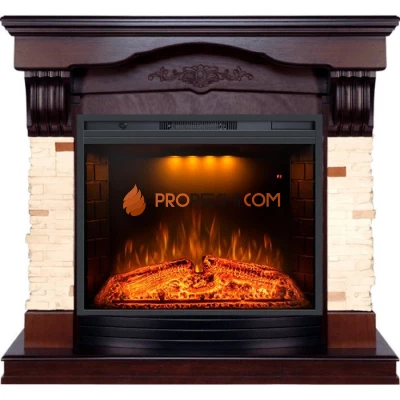 Каминокомплект Royal Flame Malta - Темный дуб с Электрическим очагом Royal Flame Emerald 28