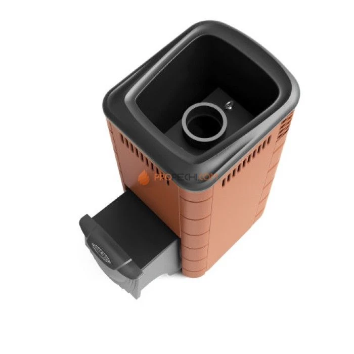 Печь для бани Термофор Каронада XXL Heavy Metal ДА терракота