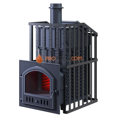 Чугунная печь для бани Гефест GFS ЗК 25П Ураган