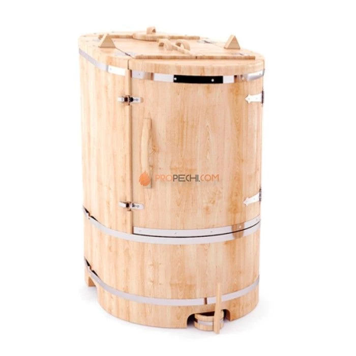 Кедровая бочка НКЗ овальная со скосом SMART