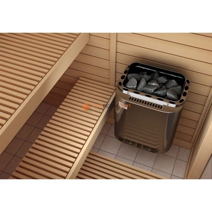 Электрическая печь SAWO NORDEX NRC-60Ni2-Z 6 кВт (встроенный парогенератор и блок мощности, пульт покупается отдельно)