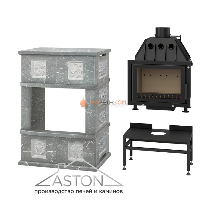Камин ASTON 600 (К-2) Талькохлорит