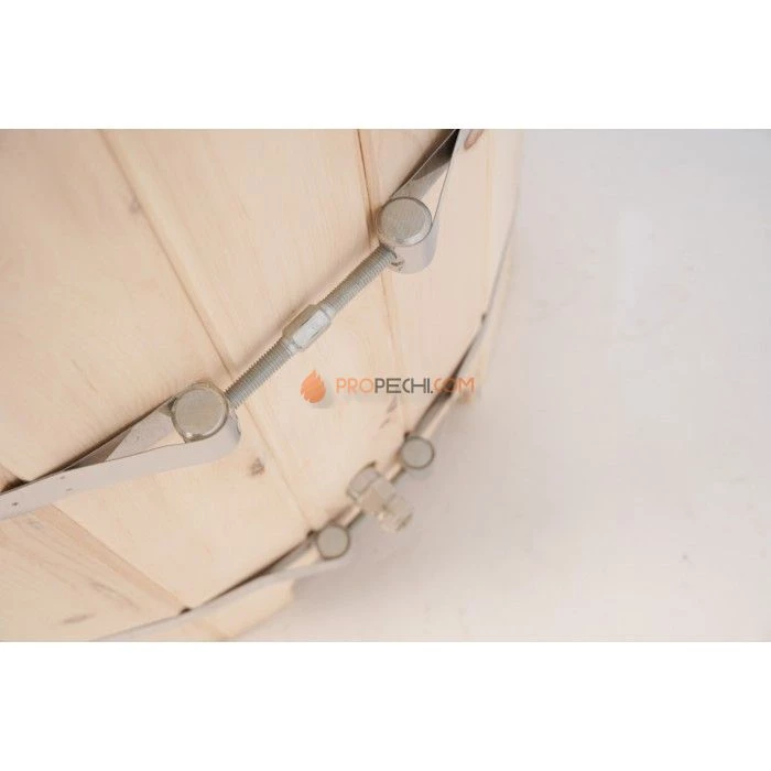 Фитобочка круглая НКЗ STANDARD из кедра, (ШИП-ПАЗ), диаметр 78 см, высота 130 см / 40 мм