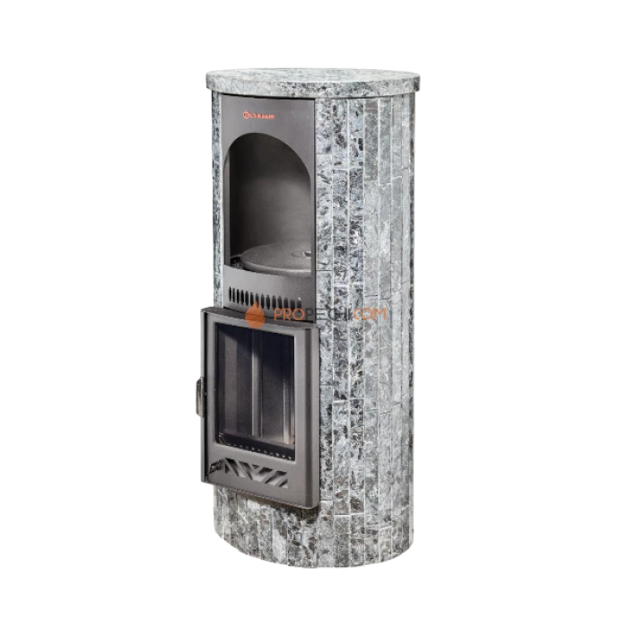 Отопительно-варочная печь Ферингер Лада ПФ - Пироксенит наборный