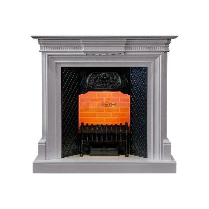 Каминокомплект Dimplex Chelsea - Grey (Ширина 1080 см) с очагом Cassette 400 LNH-INT (с дровами)