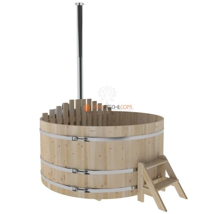 Фурако BentWood из кедра D=2.1 с внутренней печкой стандарт