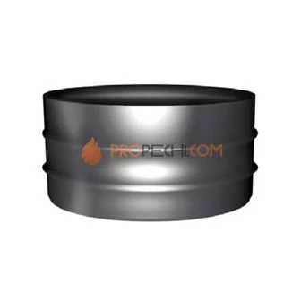 ПЕРЕХОДНИК С ТРУБЫ НА ГОФРИРОВАННУЮ ТРУБУ (ГИБКУЮ) D158, AISI 321 (ВУЛКАН)