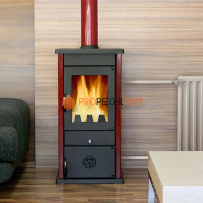 Печь-камин MBS Thermo Vesta Bordo