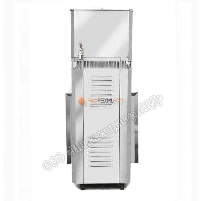 Чугунная печь для бани Инжкомцентр ВВД Сударушка М с баком (каменка из стали)