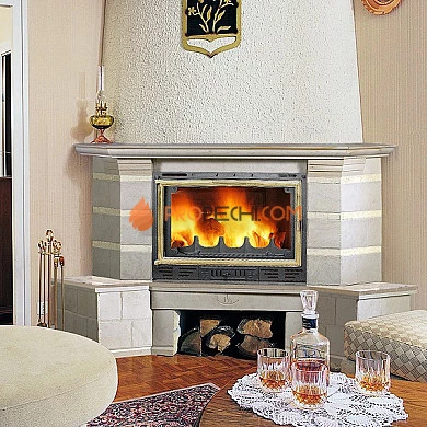 Каминная облицовка Stimlex Sirius Cream CP135C угловая (Дисконт)