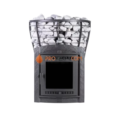 Банная печь Атмосфера V сетка из нержавеющей стали