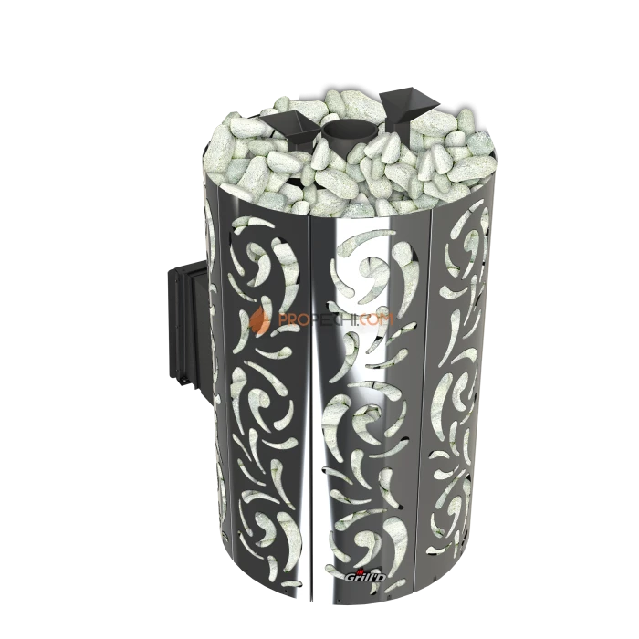 Дровяная печь для бани Grill’D Violet World Long Window Max