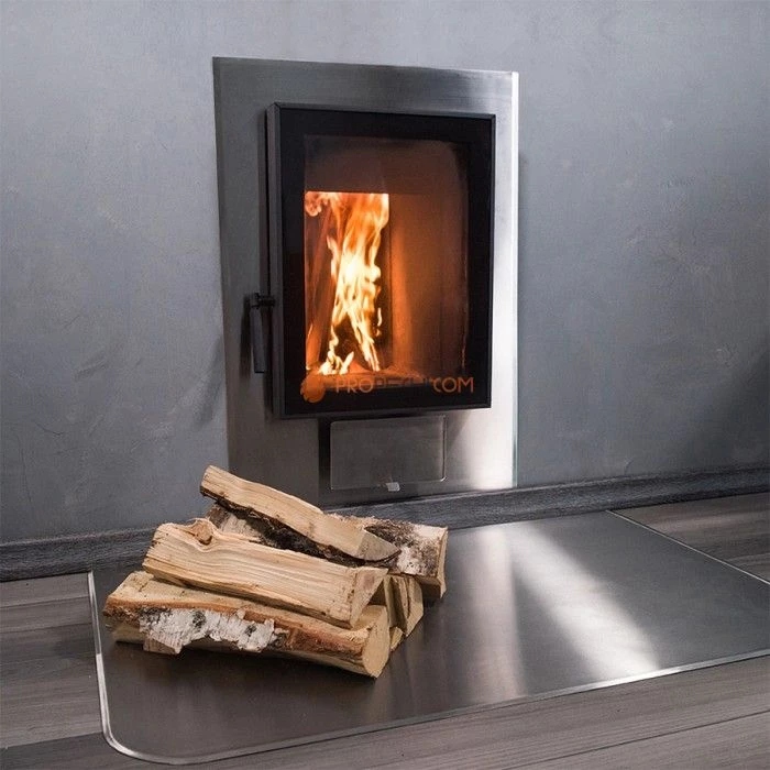 Дровяная печь для бани IKI KIVI-IKI SL со стеклянной дверцей (дверца открывается направо)